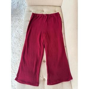 Yitty Cozy Red Fleece Lounge Pants – 3X